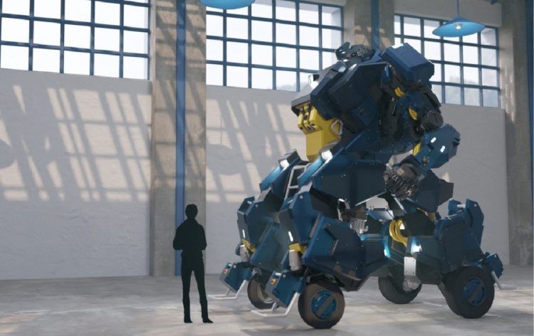Công ty Nhật tạo ra robot cơ khí ngoài đời thực. Công ty Nhật tạo ra robot cơ khí ngoài đời thực.